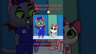 🤔 CAN KITTY FIND THE RIGHT RESTROOM 🚽🐾 POTTY TRAINING FUN FOR KIDS 😻 [upl. by Wanda]