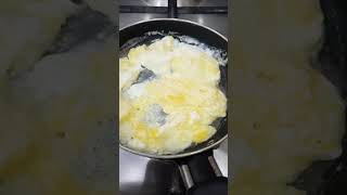 EGG WITH SPREADABLE CHEESE shortvideos virqlshorts trendingvideos [upl. by Bee940]