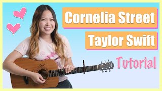 Cornelia Street Guitar Lesson Tutorial EASY  Taylor Swift Live from Paris ChordsStrumCover [upl. by Gaspard232]