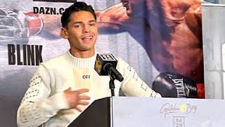 Ryan Garcia RIPS Bernard Hopkins amp De La Hoya over criticism LASHES OUT at final presser [upl. by Allimac]