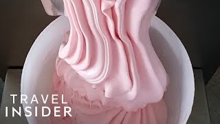 Flowing Artisanal Ice Cream Is Flavored By Hand [upl. by Vernor905]