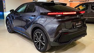 New 2024 Toyota CHR Hybrid Black Color  Exterior and Interior [upl. by Lockwood936]