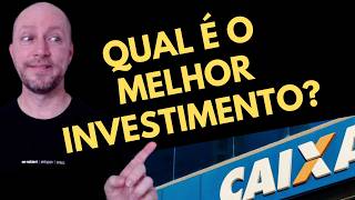 QUAL É O MELHOR INVESTIMENTO DA CAIXA  Pergunte [upl. by Jocelin]