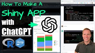 ChatGPT How I Made An R Shiny App In Under 10 Minutes [upl. by Wendolyn]