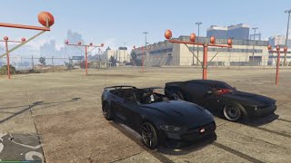 GTA ONLINE  Dominator GT vs Hellfire [upl. by Odirfliw]