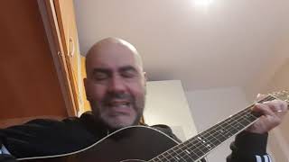 Cavallo Bianco  Matia Bazar acoustic cover [upl. by Florette541]