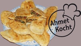 Rezept Teigtaschen mit Hackfleisch  AhmetKocht  türkisch kochen  Folge 107 [upl. by Maison]