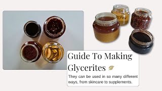 How to Make Your Own Glycerites  Part 3 [upl. by Shoshanna]