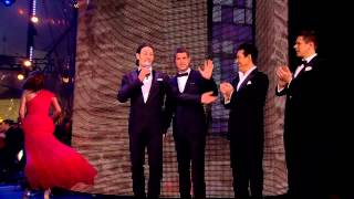 Il Divo  BBC1  Happy Birthday Urs  20140719 [upl. by Anaes]