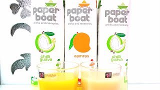 Paper Boat Drinks  Paper Boat Juices  Healthy Drinks  No Preservatives [upl. by Adnaerb]