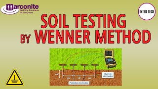 Soil Testing by Wenner Method  MARCONITE  INTER TECH  INDIA [upl. by Adnwahsal14]