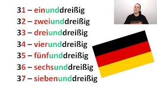Alemão  Microaula  Como dizer os NÚMEROS em alemão com pronúncia [upl. by Tyree]
