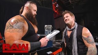 Chris Jericho hunts for quotThe List of Jerichoquot Raw Oct 24 2016 [upl. by Anirahs]