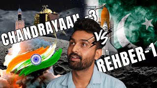 Indian Chandrayaan3 VS Pakistani Rehber1  India on Moon  Raza Samo [upl. by Kristie]