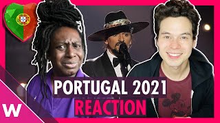 Portugal Eurovision 2021 Reaction  The Black Mamba quotLove Is On My Sidequot [upl. by Larkin]