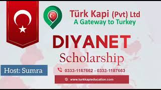 Turkish Diyanet Foundation Scholarship 2023Fully Funded [upl. by Damicke]