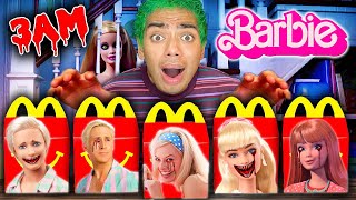 DO NOT ORDER ALL BARBIE HAPPY MEALS FROM MCDONALDS AT 3AM BARBIEEXE IS REAL [upl. by Pontias]