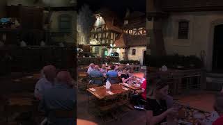 Biergarten in Epcot [upl. by Ernest]