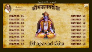 ShriMadh Bhagavad Gita Complete Recitation 0118  Dr Vidyabhushana  Geetopadesham [upl. by Tareyn]