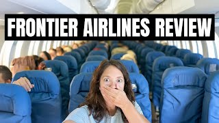 Honest Frontier Airlines Review ✈️ My First Time Flying Frontier [upl. by Mehalick]