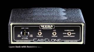 MESABoogie CabClone Speaker vs Load Comparison [upl. by Ynneb561]