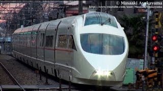 Full HD Odakyu Electric Railway Type 50000 Romancecar VSE 50002F 201202111633 [upl. by Nnylyahs]