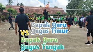 🔴Mengerikan‼️Smash yang tak bisa di block sepanjang masa  Guru gugus timur vs guru gugus tengah [upl. by Armalda]