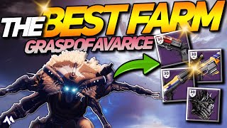 Best Grasp of Avarice Loot FARM 1 Phase EVERYTIME Easy amp FAST  Destiny 2 [upl. by Messab292]