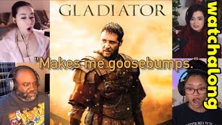 quotMy name is Maximus Decimus Meridiusquot  Gladiator 2000 Realtime Movie Reactions [upl. by Mansur344]