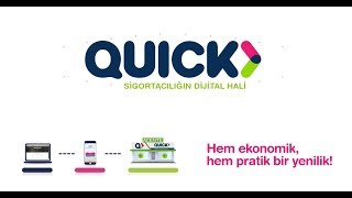 Quick Sigorta İlk Reklam Kampanyası [upl. by Aenel639]