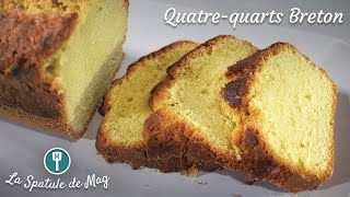 Recette gâteau  QUATREQUARTS breton [upl. by Anehta]