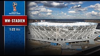 Russlands WMStadien Die Arena in Volgograd [upl. by Anerb]