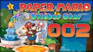 Lets Play Paper Mario Sticker Star  Part 2  Papierisieren [upl. by Llewkcor228]