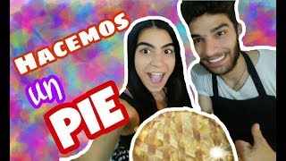 HACEMOS UN PIE DE MANZANA  RECETA [upl. by Aonehc683]