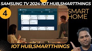 Samsung Smart TV ⚡️Feature Iot hub SmartThings ⚡️How to use smartthings in your Samsung Smart TV [upl. by Audi]