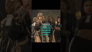 How many cowriters her songs havenew trend taylorswift swifties trending shorts viral fyp [upl. by Ahsirek]