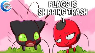 Miraculous Ladybug Plagg is Shipping Trash 1 Comic Dub [upl. by Eednahs]