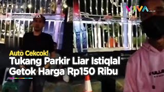 Penangkapan Juru Parkir Liar Masjid Istiqlal yang Getok Rp150 Ribu [upl. by Eniger484]