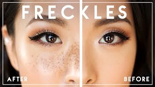 How To Draw REALISTIC FAKE FRECKLES  Try The Trend [upl. by Kciwdahc497]