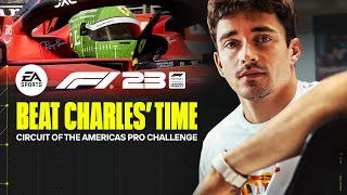 F1® 23  Charles Leclerc challenges you in COTA  Pro Challenge [upl. by Reve]