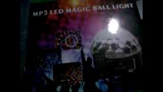 MP3 LED MAGIC BALL LIGHT REVIEW [upl. by Manuela206]