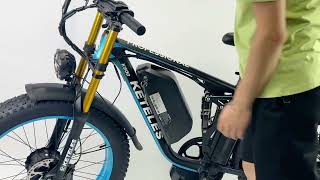 StepbyStep Guide Installing the Keteles K800Pro Electric Bicycle [upl. by Housum]