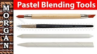 Pastel Blending Tools Jason Morgan wildlife art [upl. by Eiggam171]