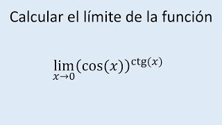 Ejercicio paso a paso de cálculo de límites de funciones Ejercicio 28 Infinitésimos equivalentes [upl. by Annadal]