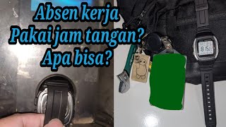 Clone atau copy RFID di jam tangan NFC 1356Mhz bisa buat absen kartu akses dan sbg [upl. by Aivekal]