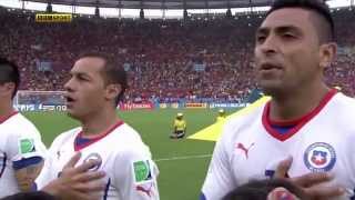 Chile El Himno más Hermoso del Mundo  Estadio Maracaná [upl. by Gladstone]