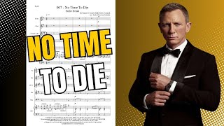 007  No Time To Die Billie Eilish  Quinteto de Metais e Piano ♪ Partitura [upl. by Groome]