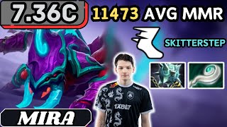 736c  Mira WEAVER Soft Support Gameplay  Dota 2 Full Match Gameplay [upl. by Longtin]