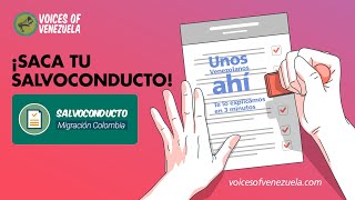 ¿Cómo tramitar un salvoconducto en Colombia  ¡Guía pa los panas [upl. by Grenville]