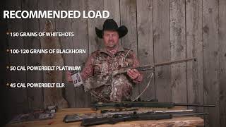 CVA™ Muzzleloaders Recommended Loads  Wolf Optima Accura amp Paramount  MuzzleLoaderscom [upl. by Budd]